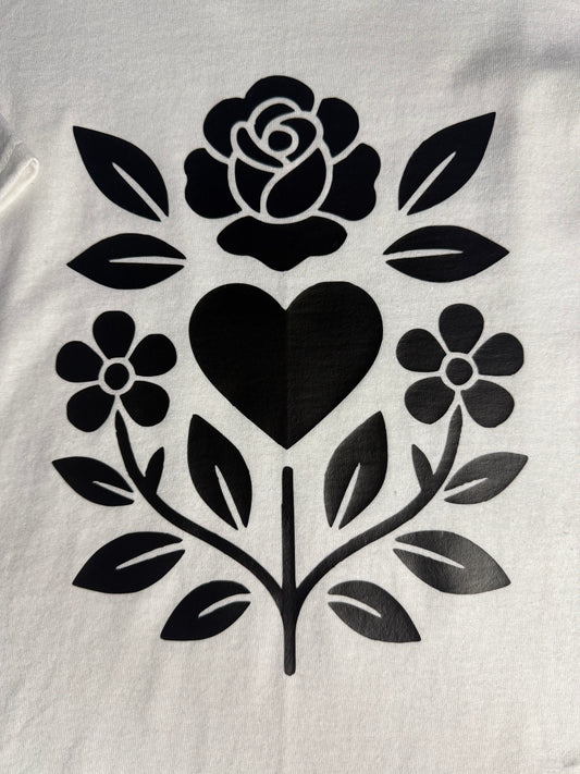 Heart and Roses