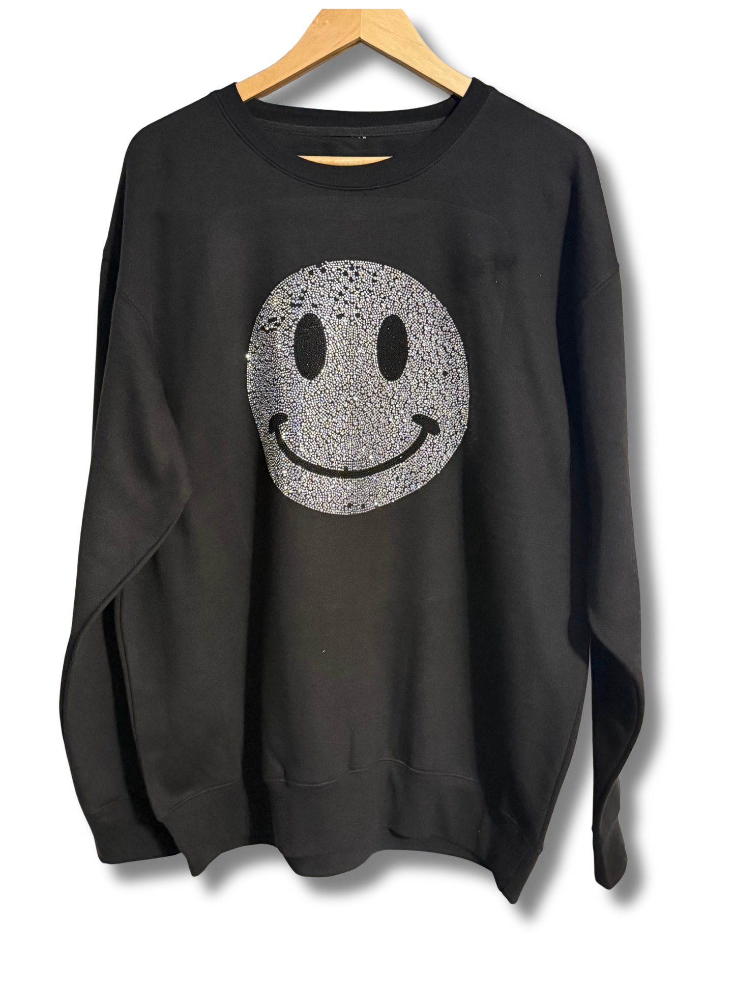 Rhinestone Smiley Face