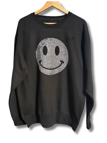 Rhinestone Smiley Face